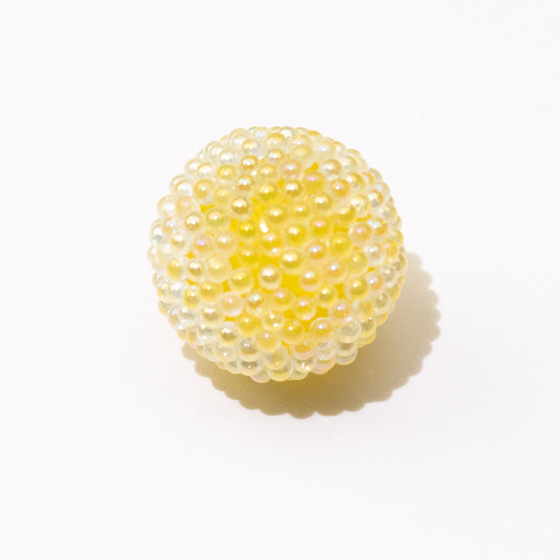 Wholesale 10PCS DIY Sugar Beads Loose Beads Transparent Jelly Through Hole Beads